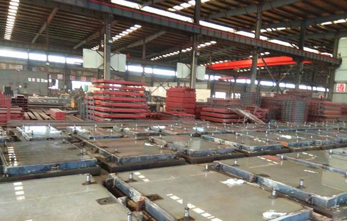 河北客戶振動平臺使用設備現場