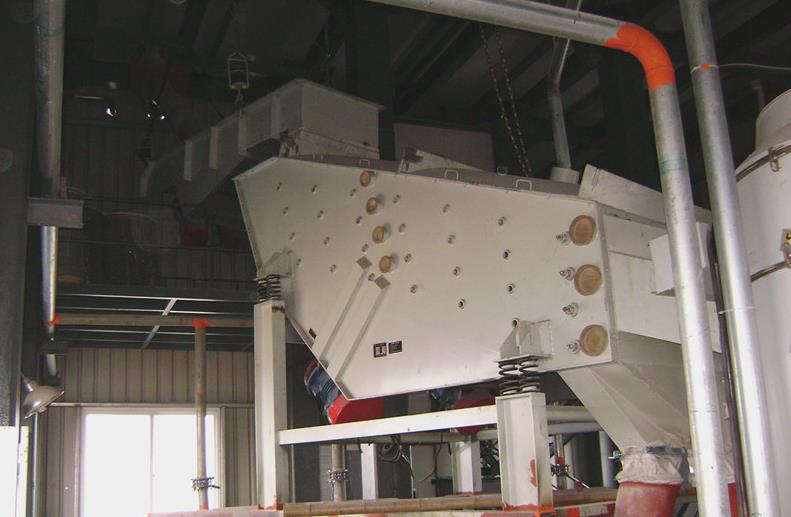 內蒙直線篩和概率篩客戶使用設備現場