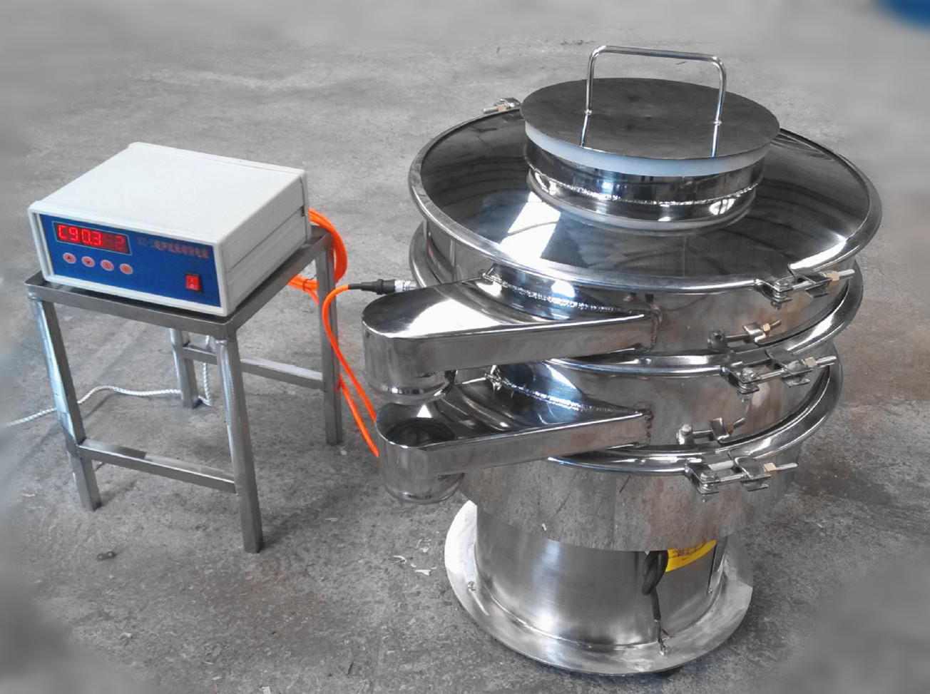 超聲波振動篩篩框斷裂的原因及解決辦法