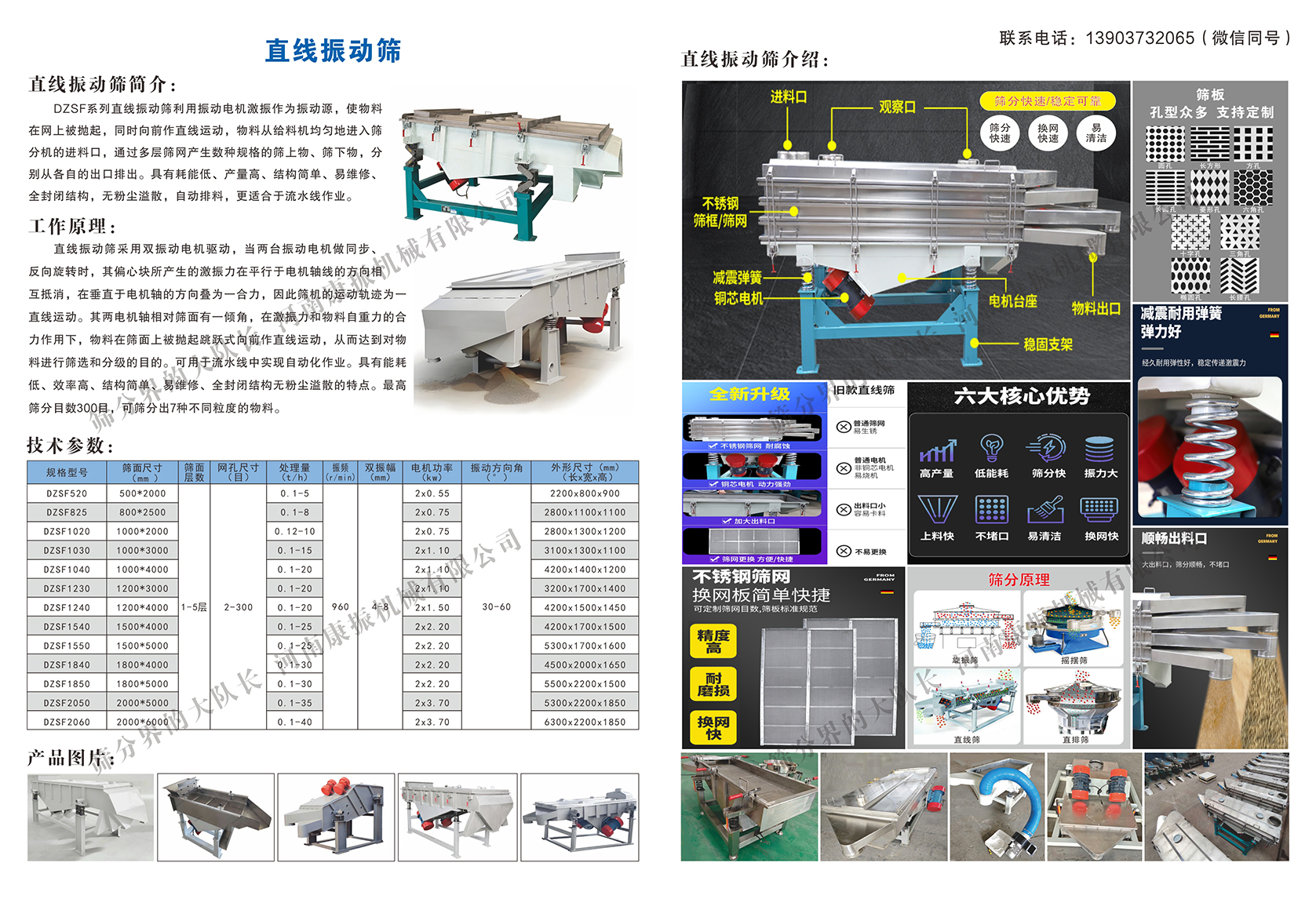 直線振動(dòng)篩